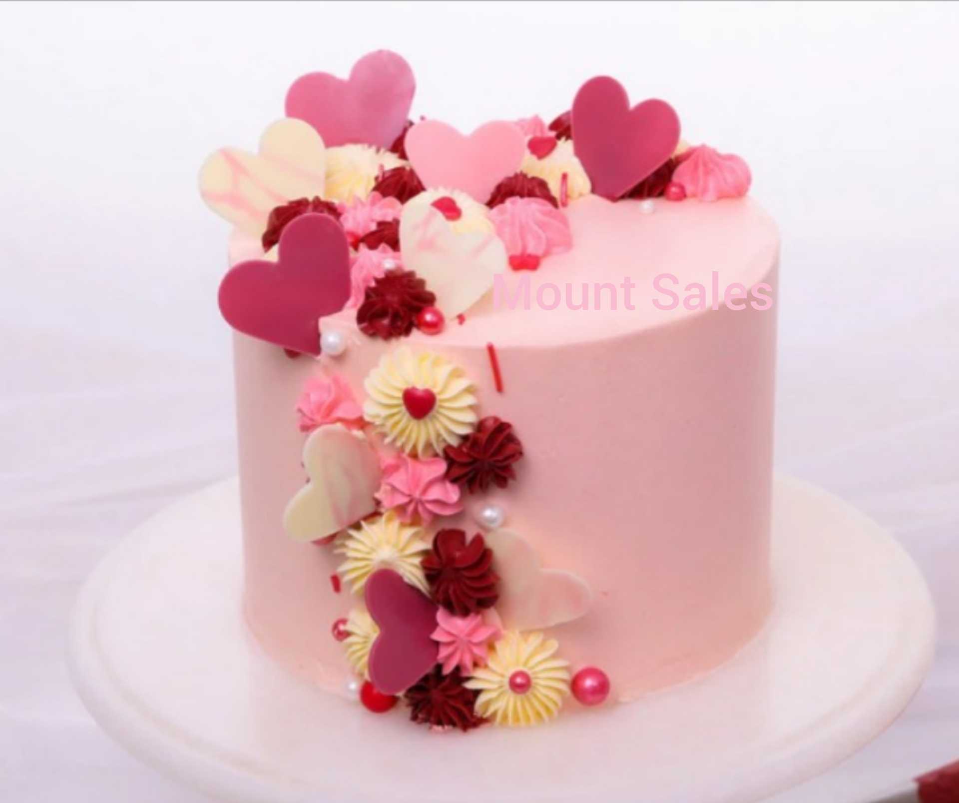 Premium RED N White Velvet Cake